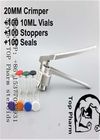 10ml tubular glass vial for for injection,for antibiotics vials 10ml/vial rubber and top