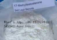 CAS 58-18-4 17 Alpha Methyltestosterone Muscle Gain White Color