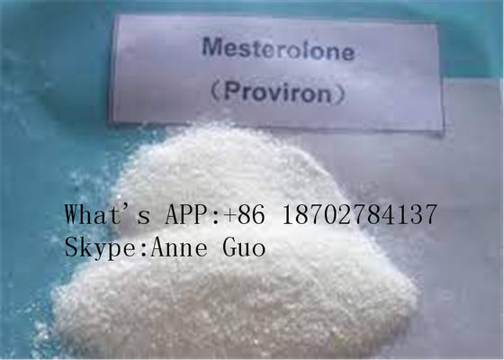 Bodybuilding CAS 1424-00-6 Proviron Mesterolone White Anabolic Steroids