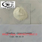 CAS 50-41-9 Clomifene Citrate Powder Ovulation Induction Spermatogenesis