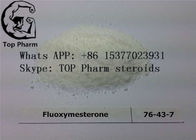 Oral testosterone powder Fluoxymesterone/Halotestin CAS:76-43-7 muscle gain powder