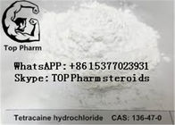 99% purity Tetracaine Hydrochloride/Tetracaine HCL/Butethanol/Butylocaine local anesthetic CAS 136-47-0