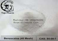 Benzocaine Cas 94-09-7 Local Anesthetic Powder High Purity White Crystalline Powder body building