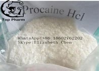 Procaine Hydrochloride Topical Local Anesthetics Cas 59-46-1 Pain Killer   white powder  muscle gaining  99%purity