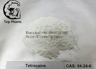 CAS136-47-0 White Tetracaine Hydrochloride Powder Local Anesthetic Purity 99%  bodybuilding