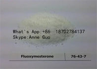 Muscle Gain Fluoxymesterone Raw Testosterone Powder CAS 76-43-7