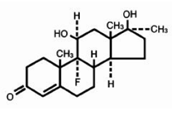 HalotestinÂ® (fluoxymesterone) Structural Formula Illustration