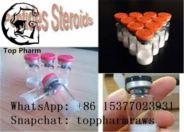 White Powder Body Building Peptides CJC1295 without DAC  CAS 863288-34-0