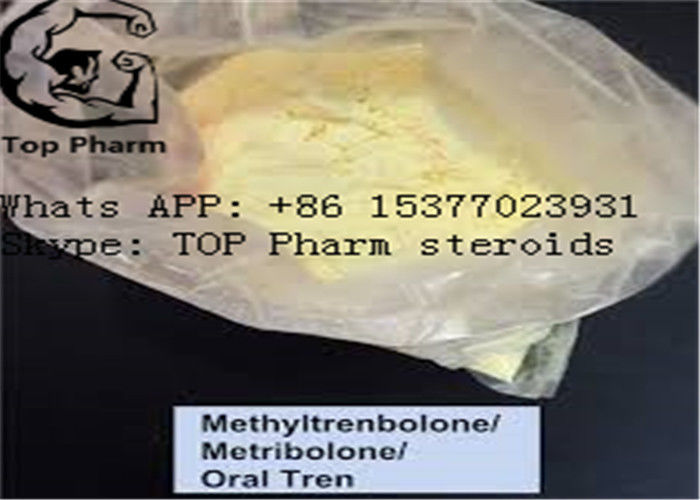 99% Methyltrienolone/Metribolone  CAS: 965-93-5 Strong gain muscles