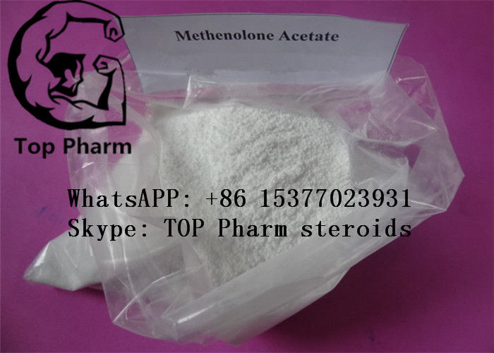 99% Purity Methenolone Acetate / Primobolan acetate CAS  434-05-9 raw powder for body building