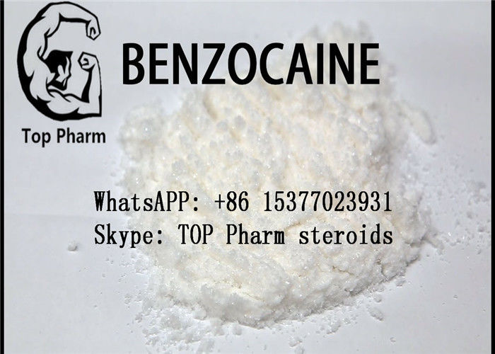 99% purity Pain killer Benzocaine CAS 94-09-7 to reduce pain white powder
