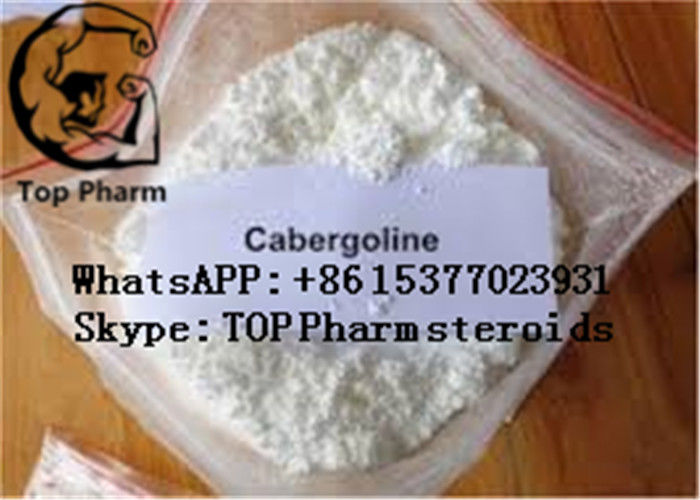 99% Pharmaceutical Raw Materials Cabergoline/Caber/Dostinex CAS 81409-90-7 white powder