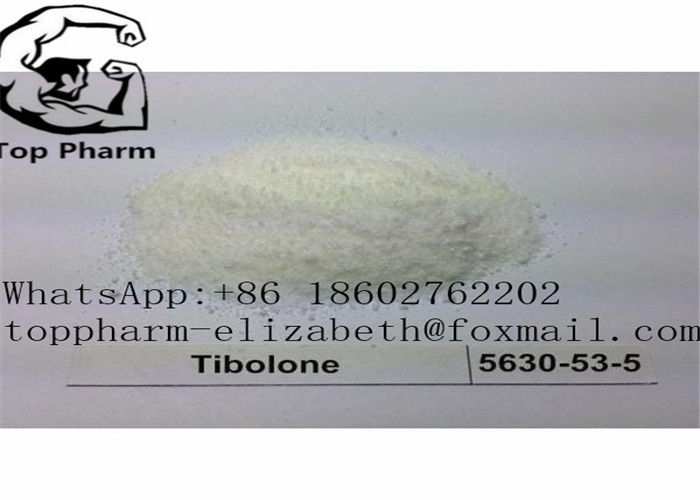 Tibolone Steroid Powder CAS 5630-53-5 White Or Off White Crystalline Powder Livial 99%purity bodybuilding
