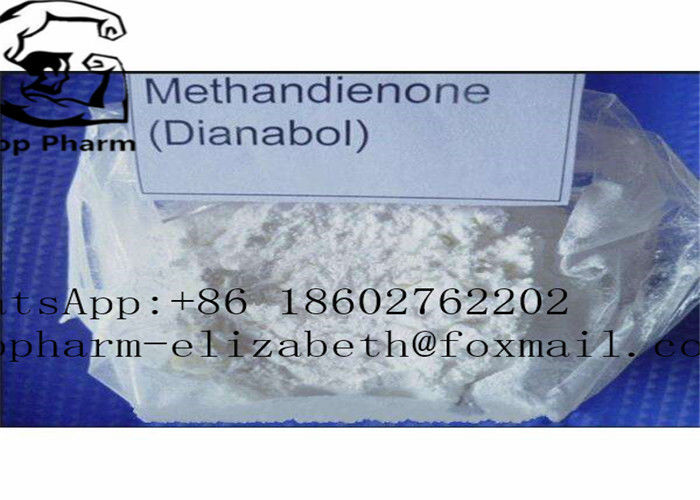 Pure Dianabol Methandienone Powder Oral Anabolic Steroids CAS 72-63-9  White Power99%purity bodybuilding