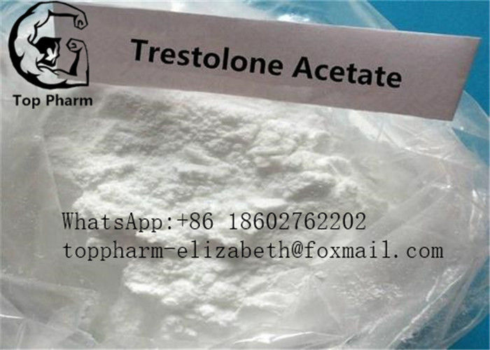 Trestolone Acetate / MENT CAS 6157-87-5 Bodybuilding And Sex Enhancement 99%  purity  White Power
