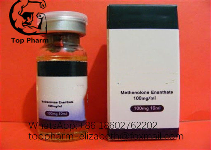 Methenolone Enanthate Yellow Oil 10ml/Vial Muscle Building Steroids Injection Oil CAS 303-42-4 995 99%purity