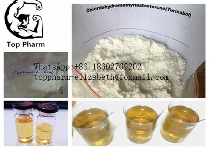 Turinabol T- Bol Anabolic Steroid Oil For Muscle Mass Gains CAS 2446-23-3 Purity 99.99% Yellow Liquid Steroid