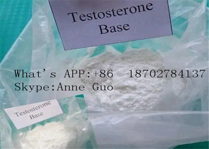 C19H28O2 Anabolic Steroids Raw Testosterone Powder CAS 58-22-0