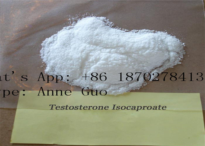 Crystalline CAS 15262-86-9 Testosterone Isocaproate C25H38O3