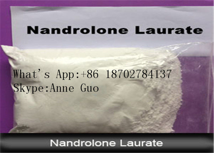 High Purity CAS 26490-31-3 Nandrolone Laurate Anabolic Steroid Injectable , Muscle Growth