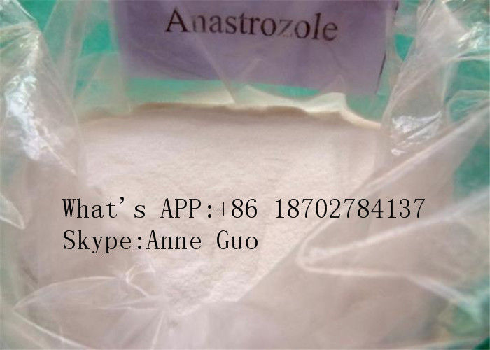 CAS 120511-73-1 Anastrozole Arimidex 99% Purity C17H19N5 White Power