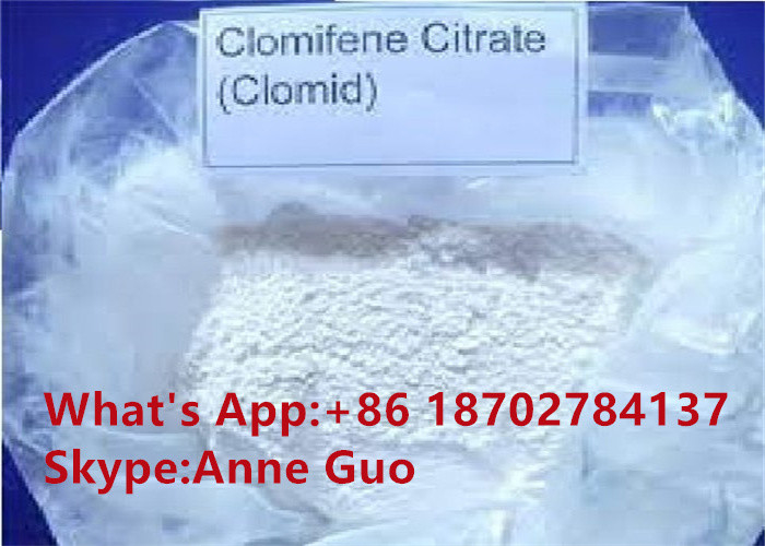 Raw Oral Clomiphene Citrate Powder CAS 50-41-9 99% Purity For Gain Muscle