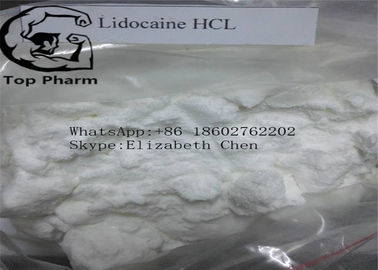Lidocaine Hydrochloride CAS 73-78-9 Pain Reliever Drug Pharmaceutical Raw Materials white powder